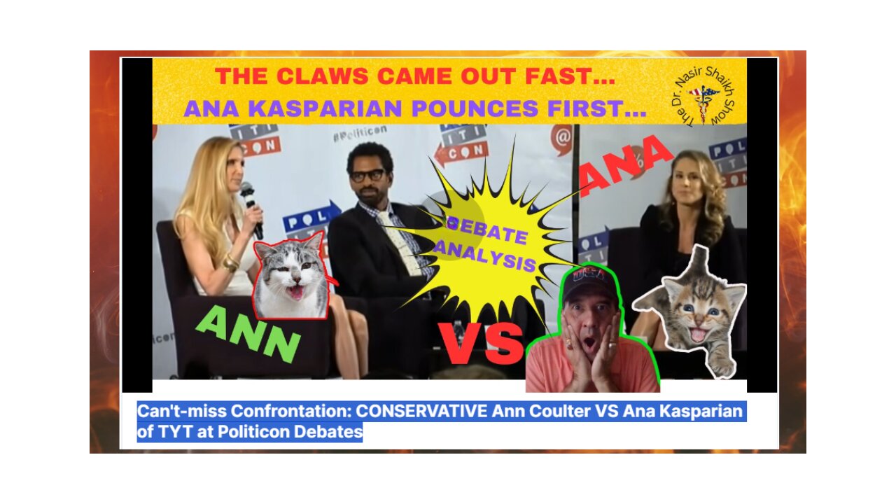 Can't-miss Confrontation: Ann Coulter & Ana Kasparian Debate Immigration