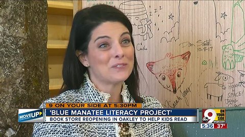 Beloved bookstore reopens as Blue Manatee Literacy Project