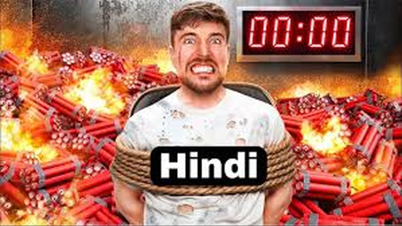 In 10 minutes this room will explode || की नौकरी ||MrBeast Hindi || Mr Beast Urdu ||