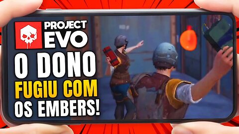 PROJECT EVO 💀 RAID / DONO FICOU ONLINE E FUGIU COM OS EMBERS! RUST MOBILE