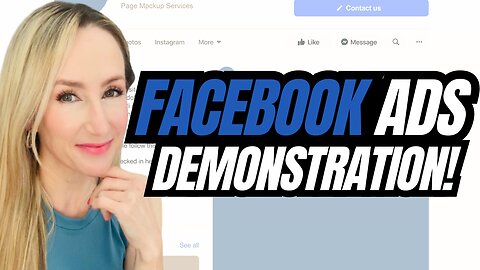 Facebook Ads Demonstration With Shauna Thoresen!