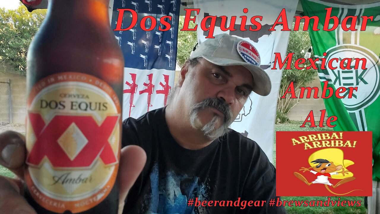 Dos Equis Ambar Mexican Especial Amber Ale 3.5/5 ( it'd be a 3.75 but the GMOs)