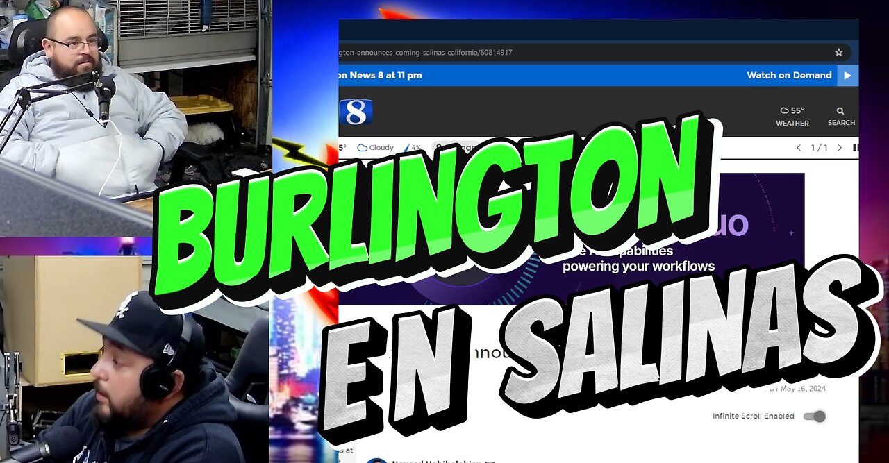 Burlington anuncia su llegada a Salinas Ca