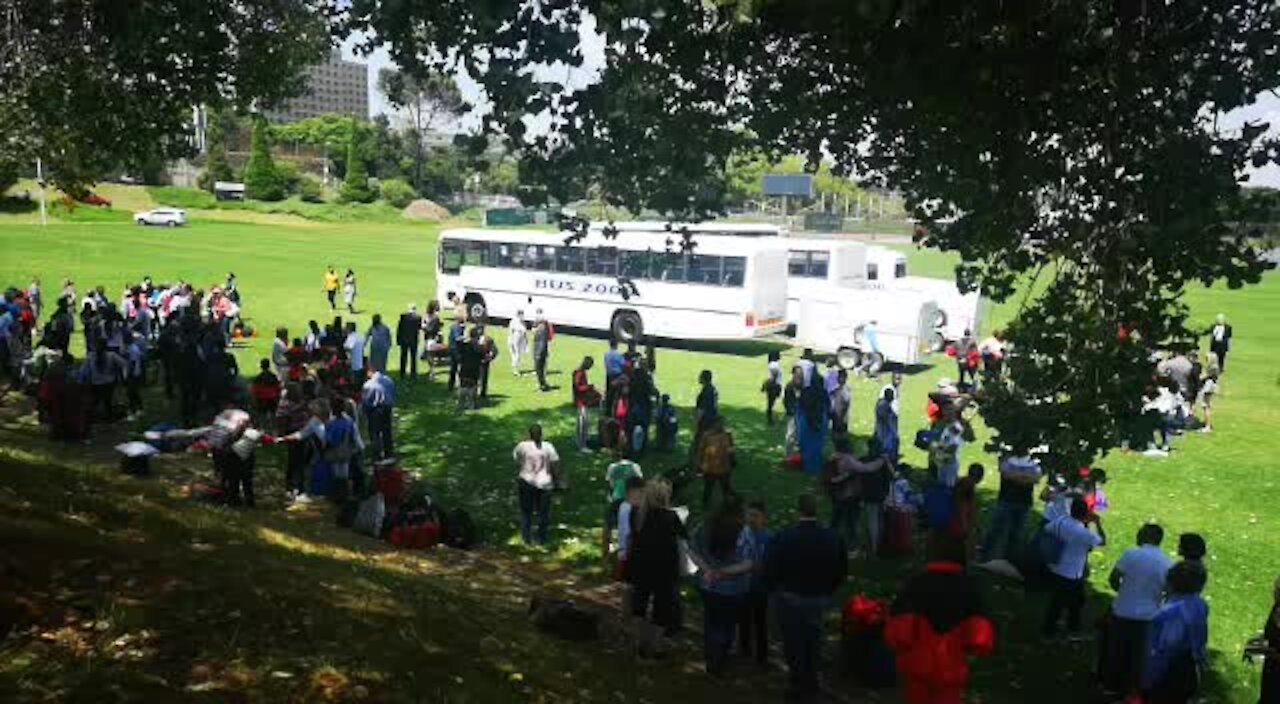 SOUTH AFRICA - JOHANNESBURG - Grade 8 Learners arrive at Parktown Boys High after orientation trip was cut short in the Northwest. (JEG)