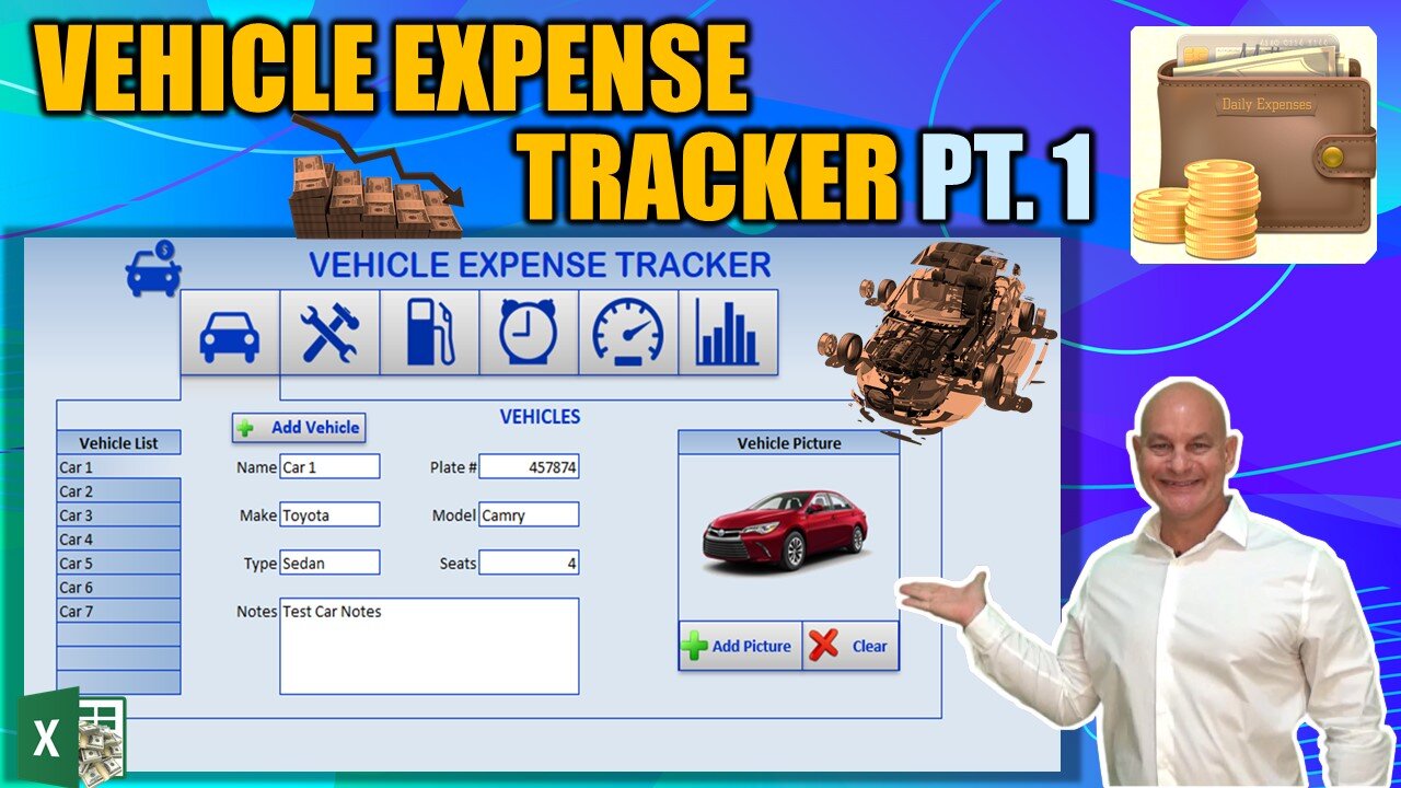 Learn How To Create This Amazing Vehicle & Fleet Expense Tracker In Excel Today [Part 1]