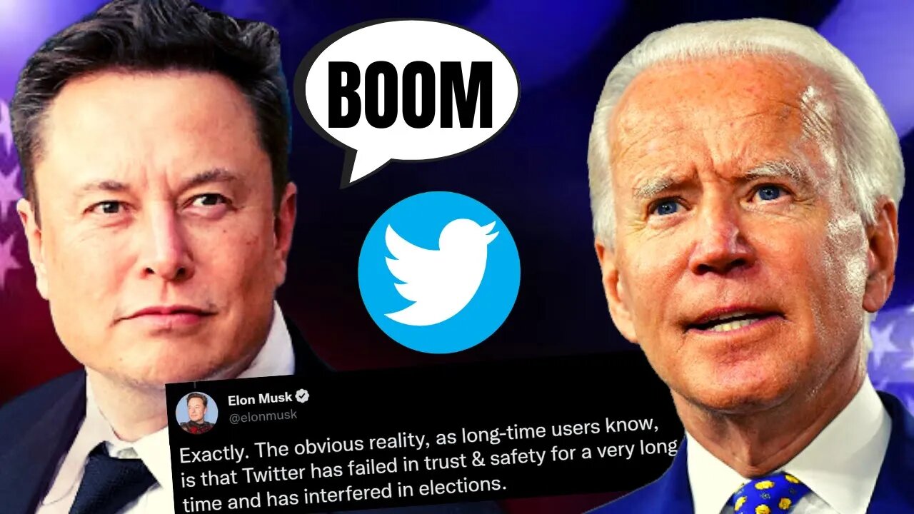 Elon Musk Drops A Twitter BOMBSHELL | Confirms Twitter Has INTERFERED In Elections