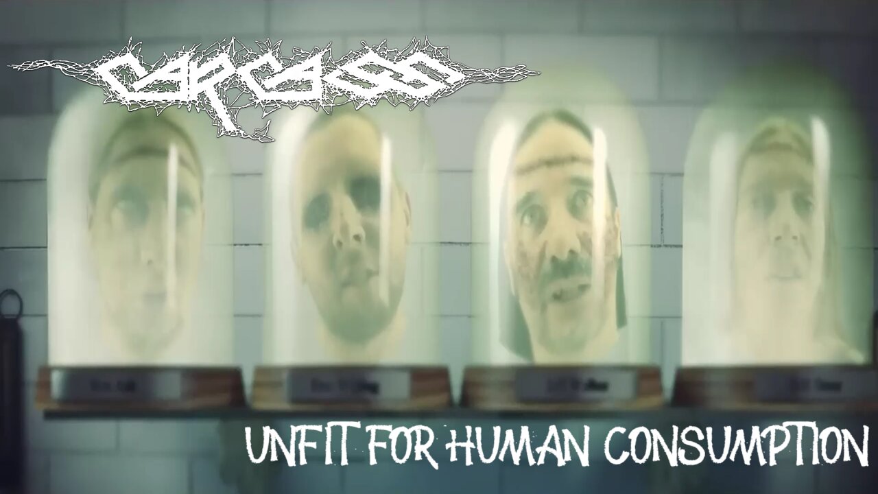 Carcass - Unfit For Human Consumption (Official Music Video)