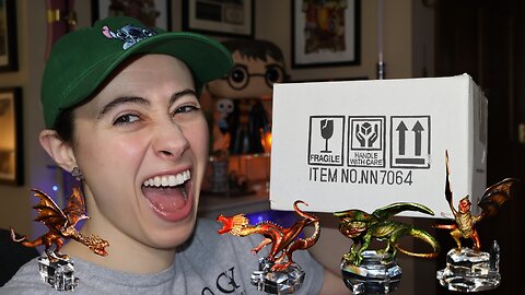 I Got The LAST DRAGON | Noble Collection Dragons Of The First Task COMPLETE SET Harry Potter