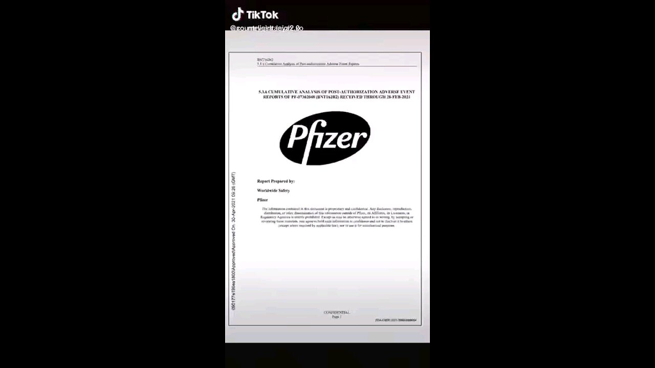 Pfizer suppress clinical tests for 75 years..