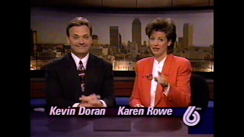 May 4, 1997 - Kevin Doran & Karen Rowe WRTV Morning News Promo