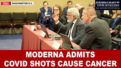 DR. ROBERT MALONE: MODERNA ADMITS COVID SHOTS CAUSE CANCER