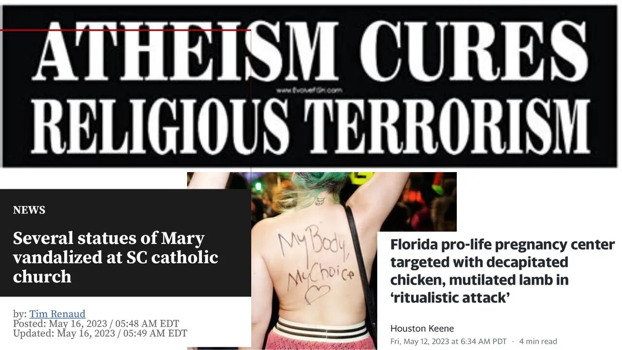 Atheism Cures Religious Terrorism