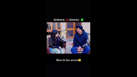 Sigma❌Sidhu✅