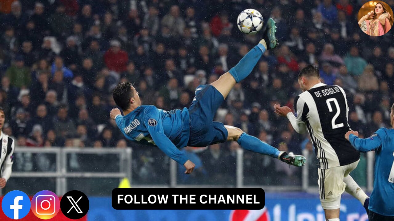 CRISTIANO RONALDO OVERHEAD KICK FROM ALL ANGLES!!