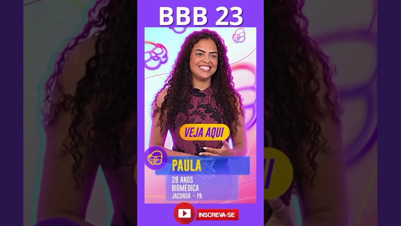 PIPOCA BBB 23 PARTICIPANTES #bbb23 #corta #bbb #shorts