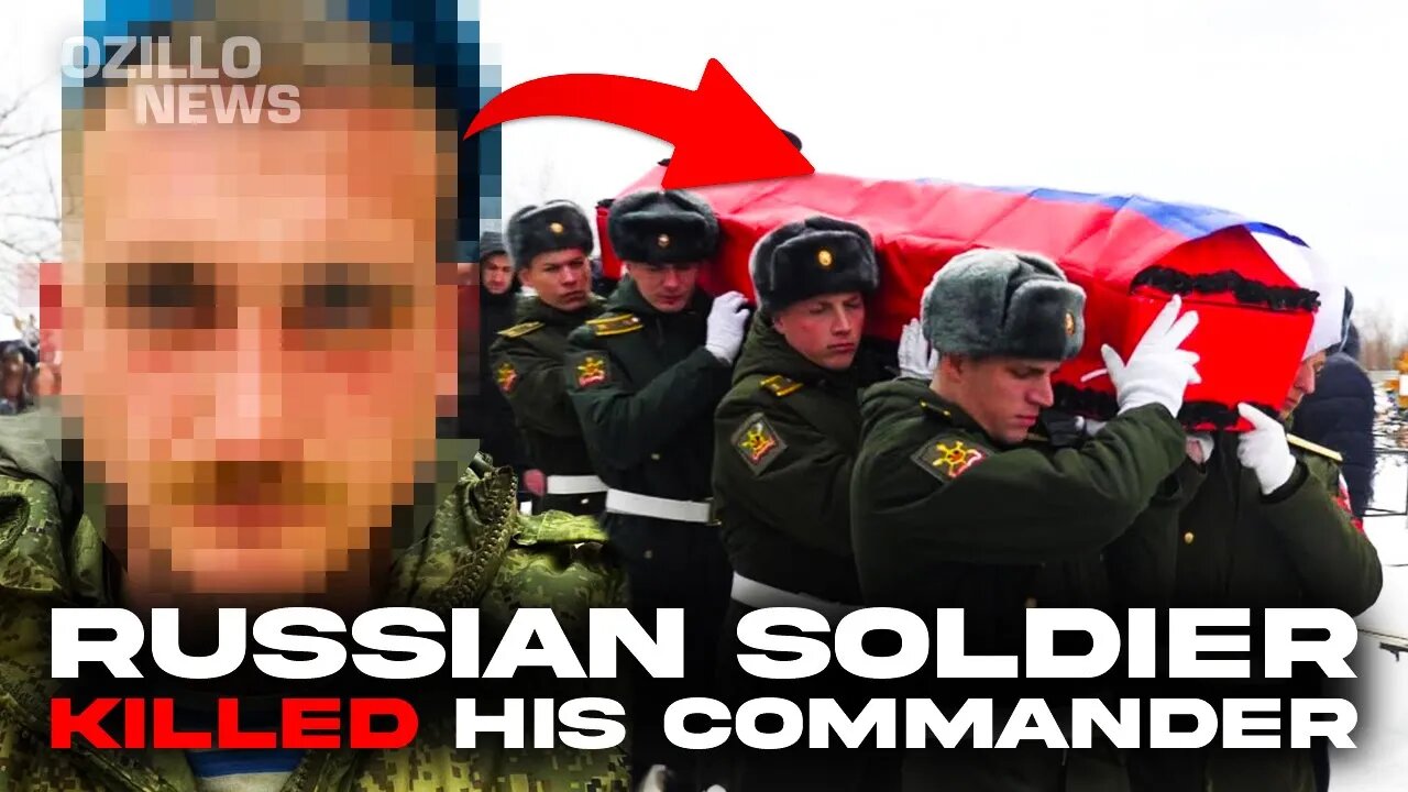 2 MINUTES AGO! Chaos in the Russian army! Russian soldier killed his own commander!