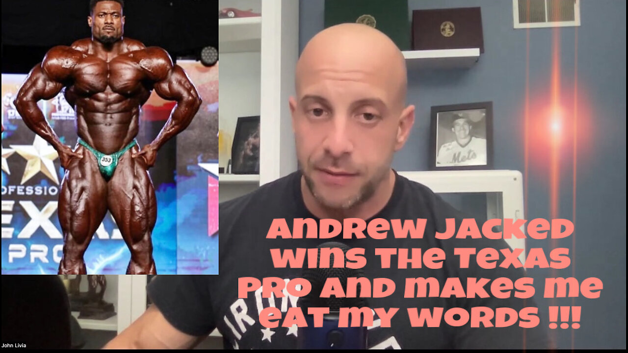 Andrew Jacked wins the Texas Pro and makes me eat my words !!!