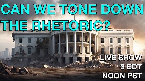 Can We Tone Down The Rhetoric? ☕ 🔥 Live Show 7.15.24