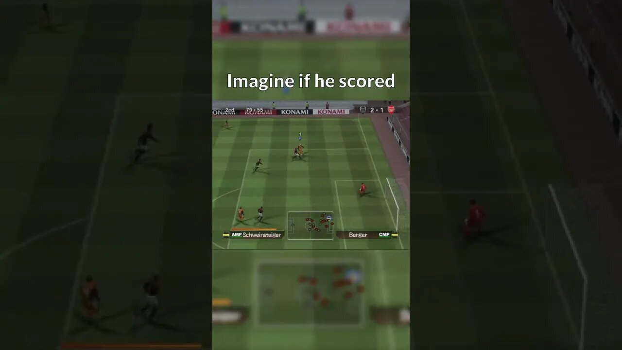 Schweinsteiger's amazing run (PES 5)