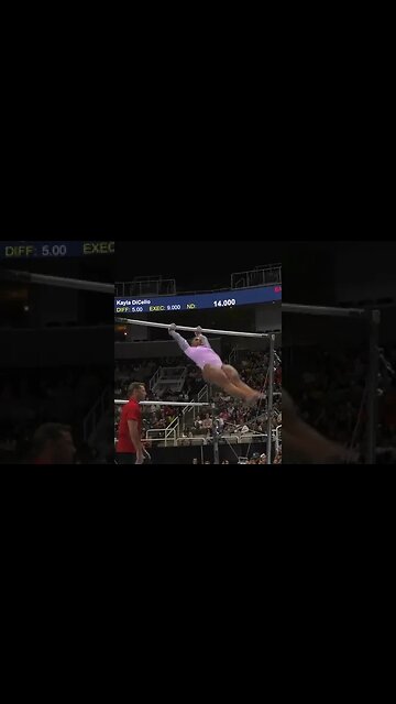 Jordan Chiles on Uneven Bars - 2023 Xfinity US Championships Senior Women Day 1 #shorts