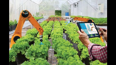 This is how farmers work in the United States. Modern Agriculture, Create It
