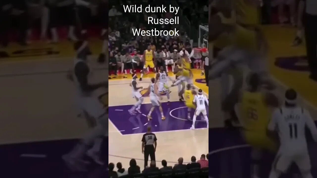 #wild#dunk#by#westbrook #nba#countdown#2023