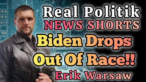 NEWS SHORTS: Biden Drops Out Of Race!