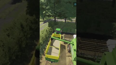 Farm Harvest FS22 #shorts
