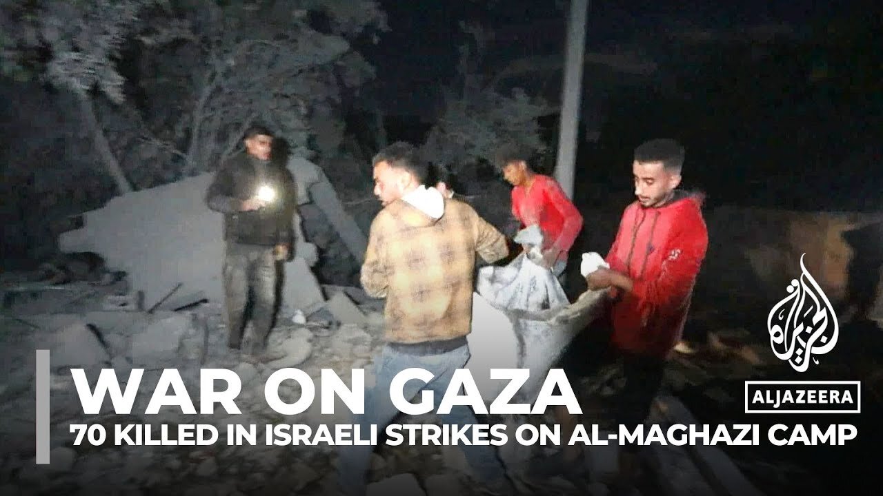 Christmas Eve 'massacre': 70 killed in Israeli strikes on al-Maghazi camp