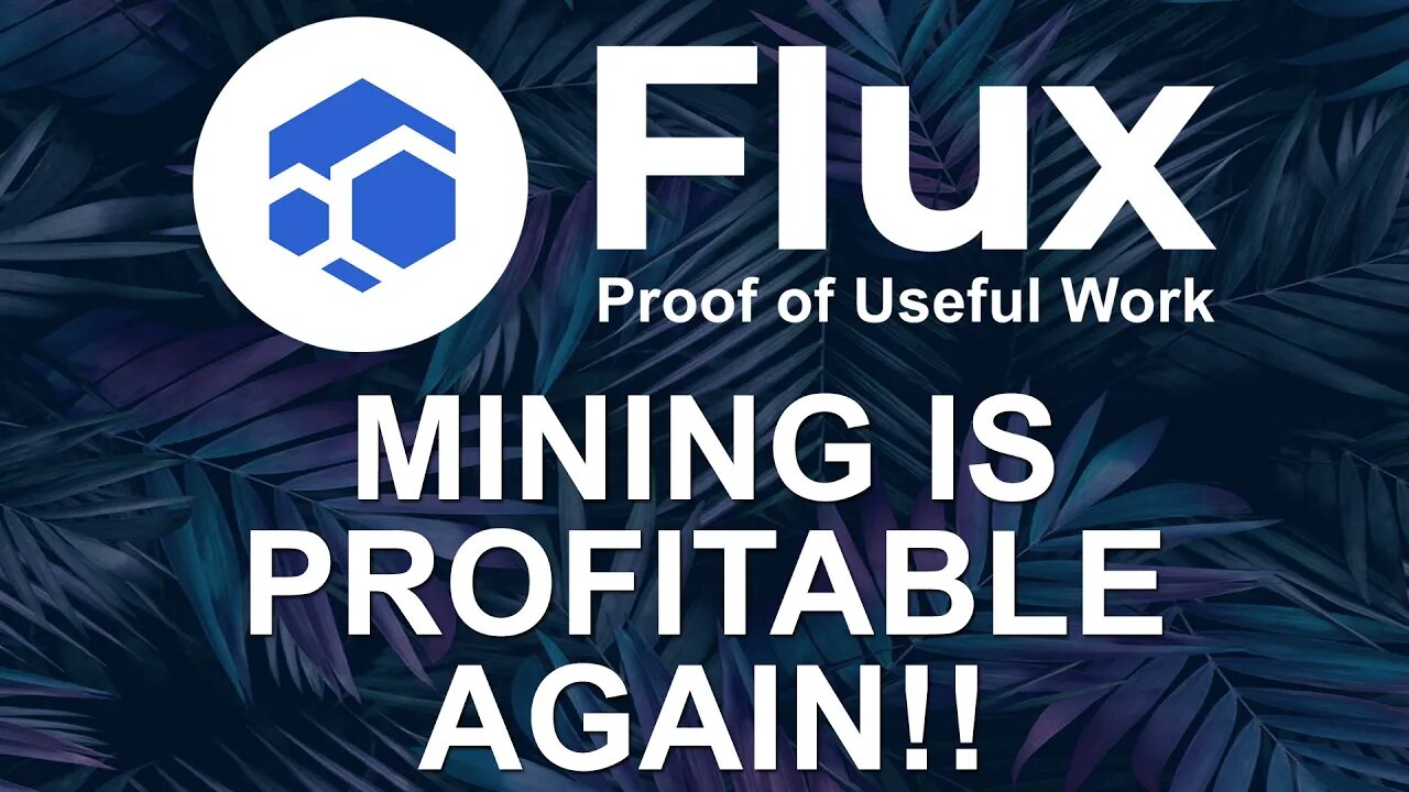Flux Is Making GPU Mining Profitable Again!!!