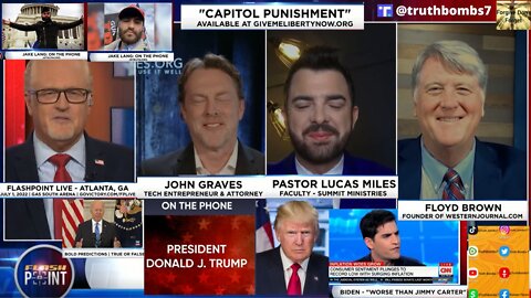 6/17/2022 FlashPoint: The Jan. 6th Truth with Jake Lang. "Trump On Phone"