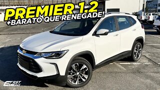 CHEVROLET TRACKER PREMIER 1.2 TURBO 2022 COM TETO SOLAR + BARATO QUE RENEGADE SÉRIE S 2022