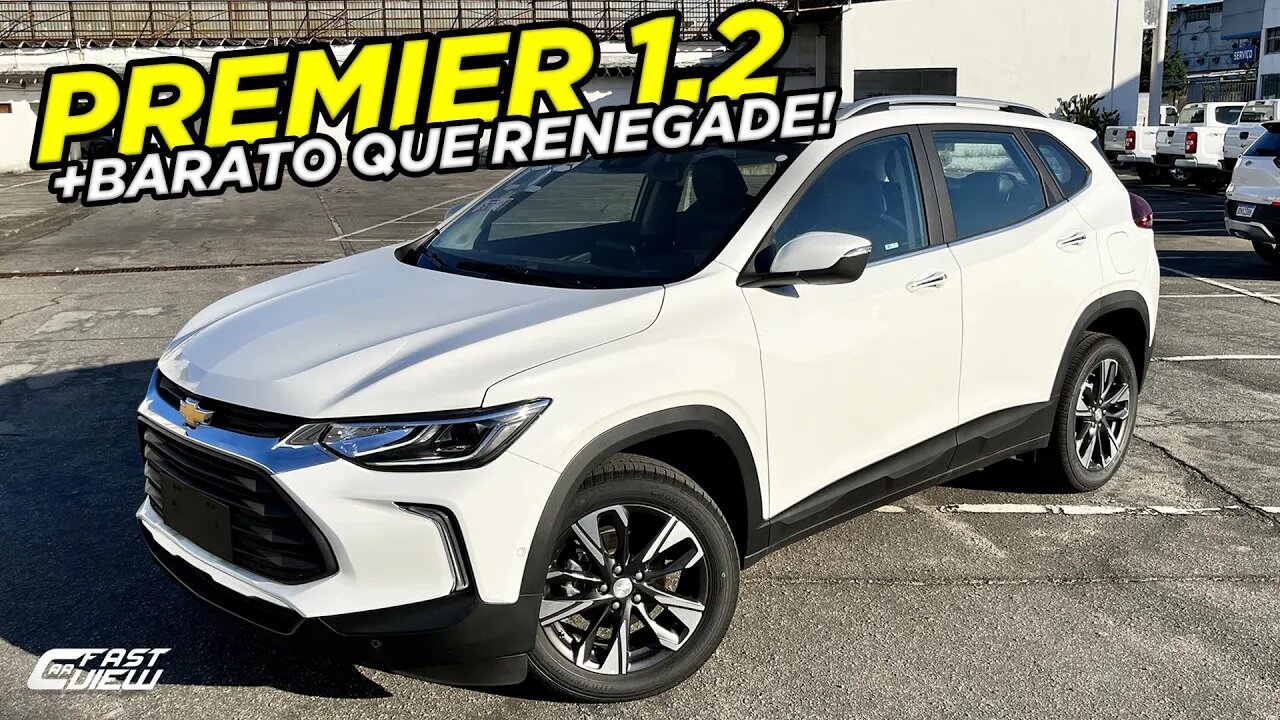 CHEVROLET TRACKER PREMIER 1.2 TURBO 2022 COM TETO SOLAR + BARATO QUE RENEGADE SÉRIE S 2022