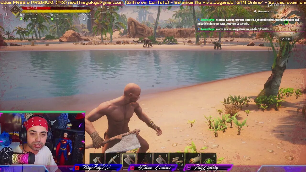 ⁴ᴷ⁶⁰ CONAN EXILES - Sobrevivendo na Selva Seminu #RTX3090