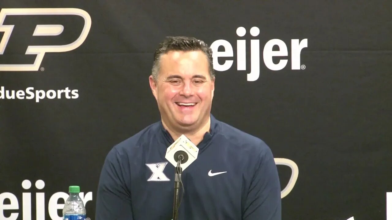 Xaiver's Sean Miller Post-Game Press Conference After Loss To Purdue in Final Year of Gavitt Games