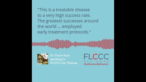 "This is a treatable disease to a very high success rate": Dr. Pierre Kory on Joe Thomas in the Morning