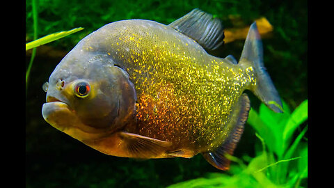 "Piranha Feeding Frenzy: The Deadly Swarm
