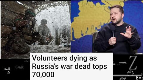 Ukraine/Russia war deathtoll rises/Modern Cold War