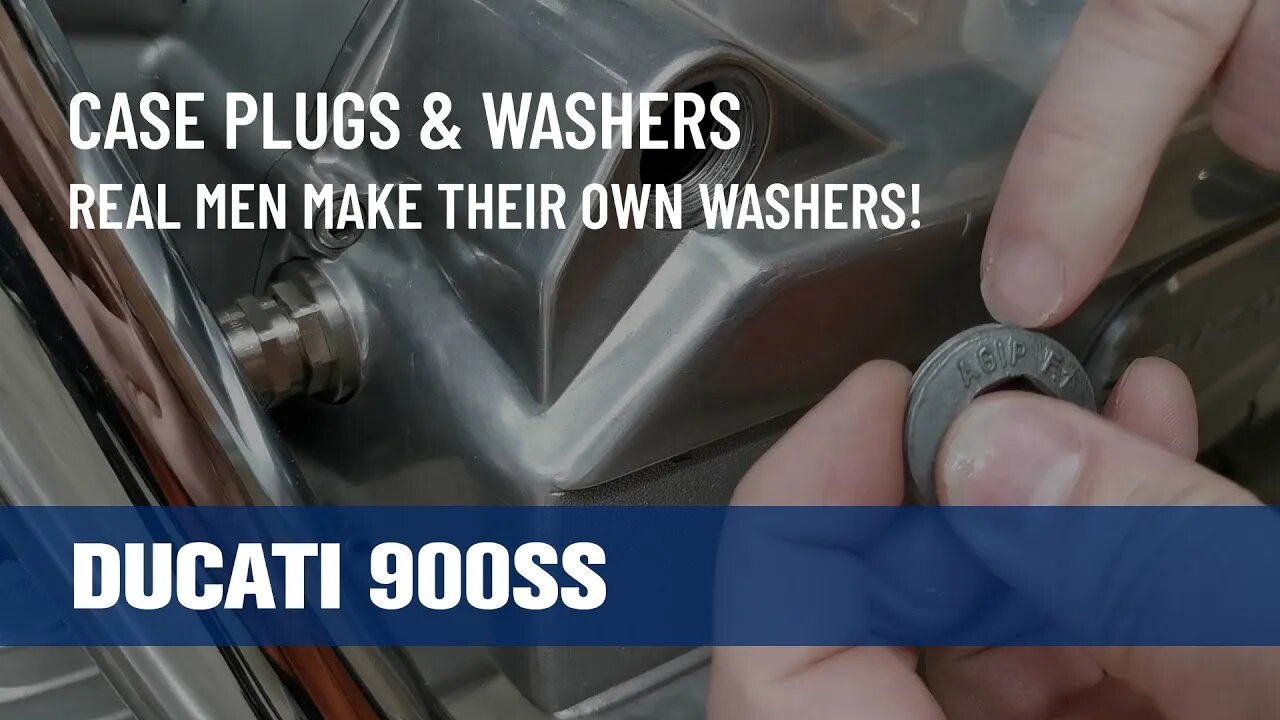 Making Custom Washers - Ducati 900SS Bevel Restoration