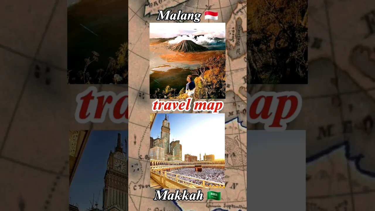 Perjalanan Dari Malang 🇮🇩 Ke Makkah 🇸🇦 #shorts #mekah #mekkah #arab