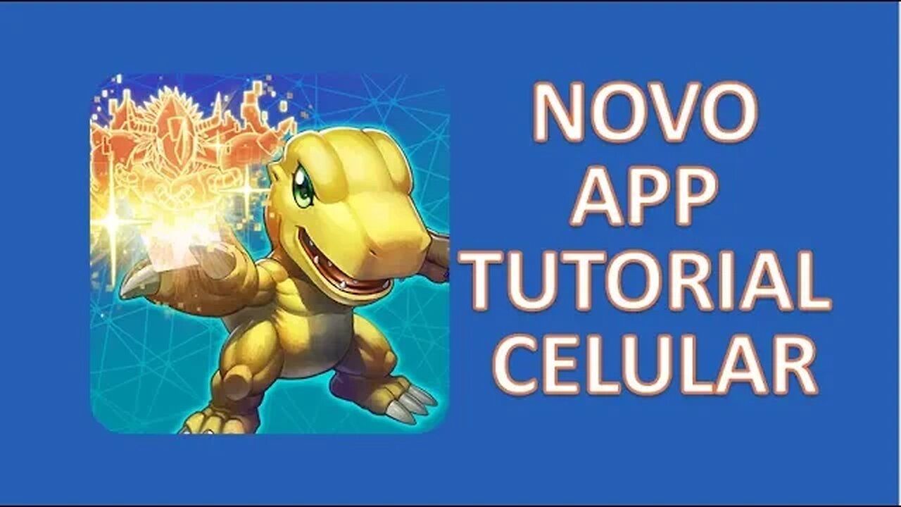 Novo App de Digimon Card Game Tutorial