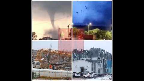 DISASTERS IN CHINA! NATURE IS FURIOUS !!