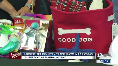 Superzoo trade show taking place in Las Vegas