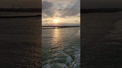 Sunset and Norwegian Prima From Royal Caribbean Wonder of the Seas! - Part 4