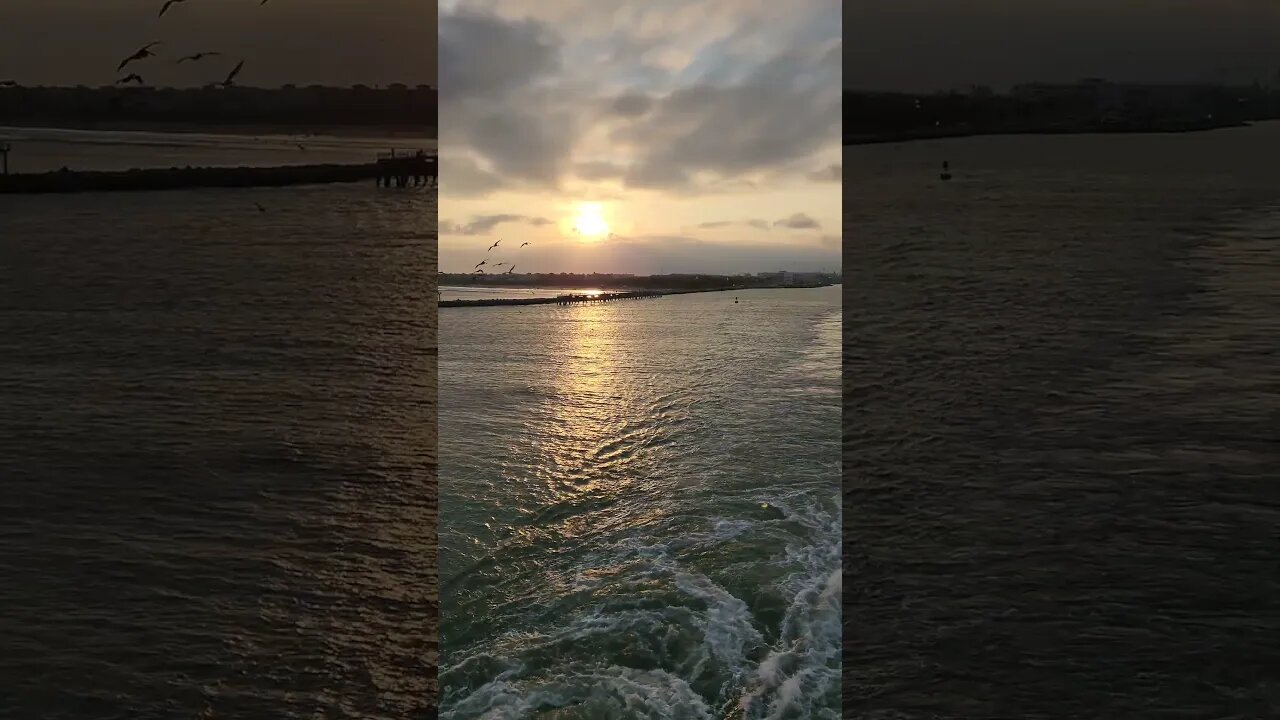 Sunset and Norwegian Prima From Royal Caribbean Wonder of the Seas! - Part 4