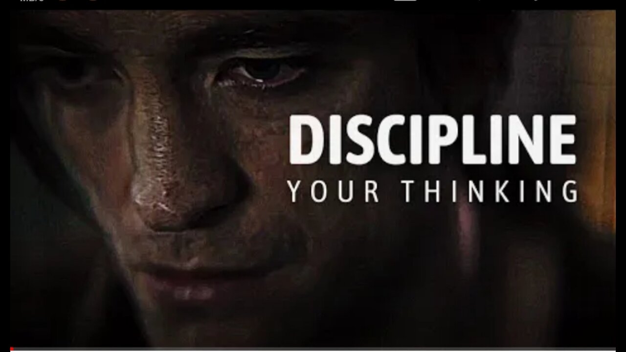 DISCIPLINE YOUR THOUGHTS | Morning Motivation | WAKE UP POSITIVE