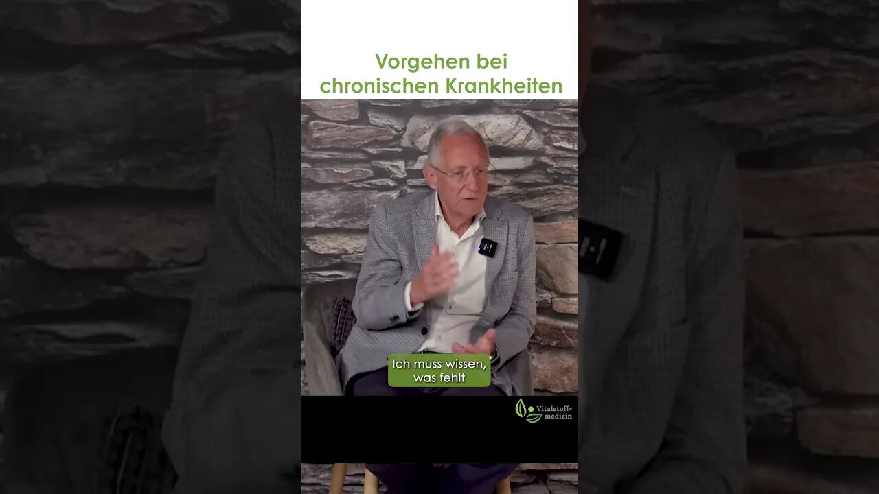 Vorgehen bei chronischen Krankheiten