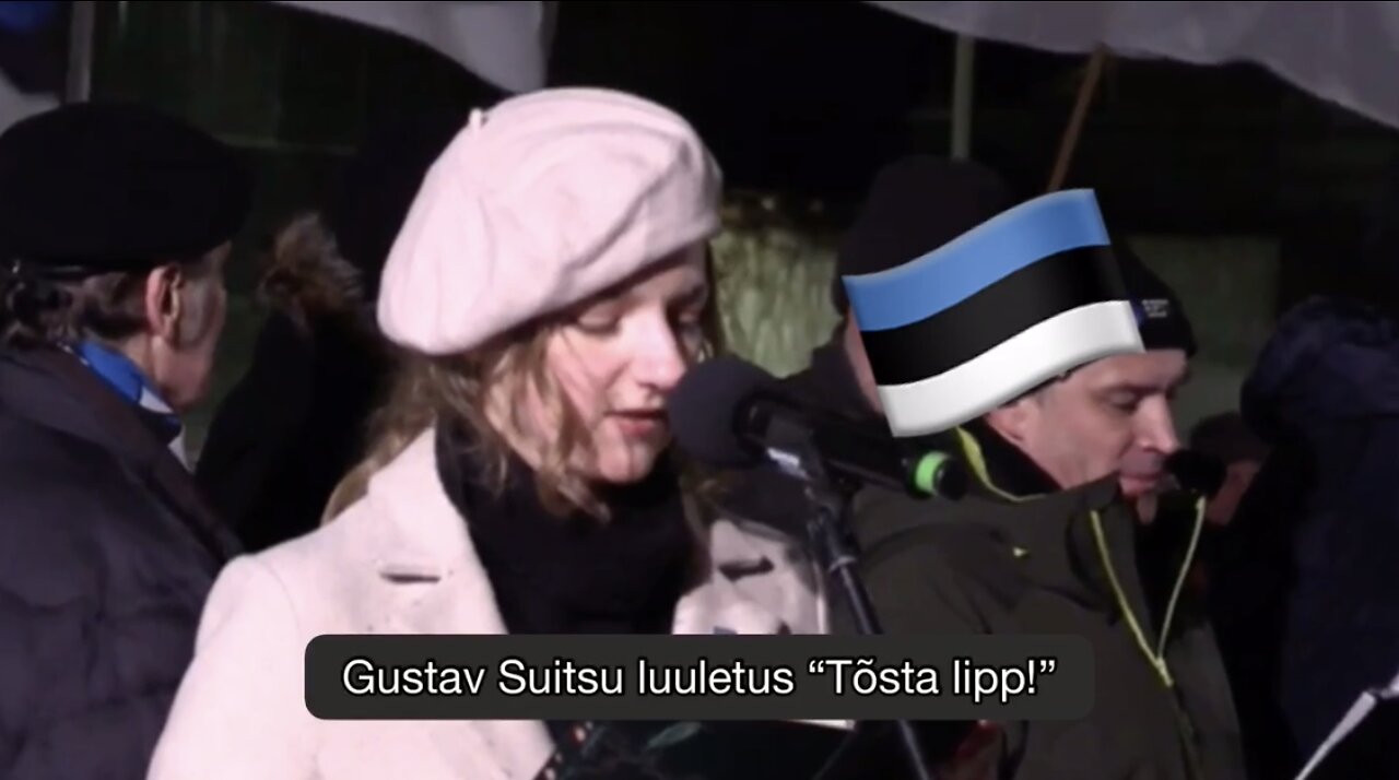 Gustav Suitsu luuletus tõrvikurongkäigul (2022)