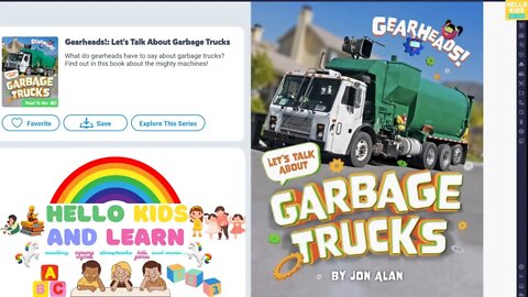 Let's Talk about - Garbage Trucks