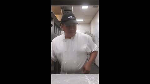 Stretching Hand tossed Dough part 4